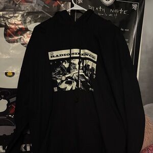 Radio Silence black hoodie